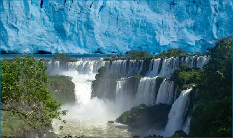 CATARATAS Y GLACIAR